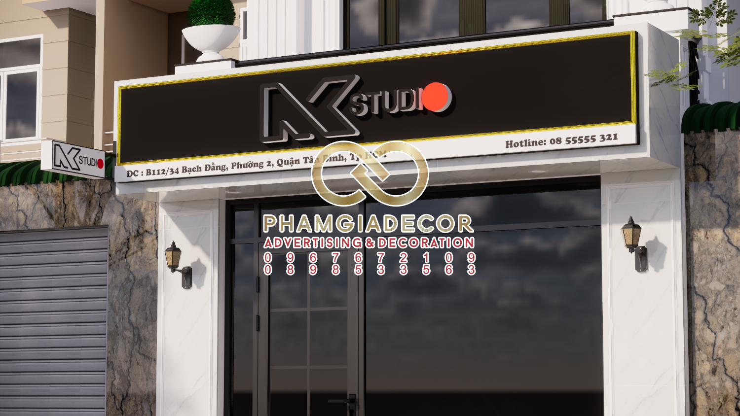 Thiết kế bảng hiệu 3D giá rẻ từ 500k