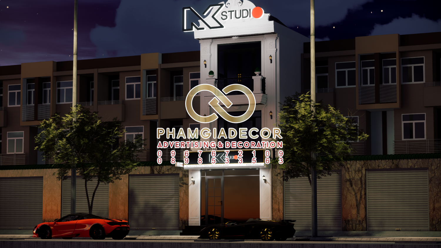 Thiết kế bảng hiệu 3D giá rẻ từ 500k